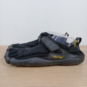 Vibram Athletic Shoes Mens 10 Black Barefoot Performance FiveFingers Comfy